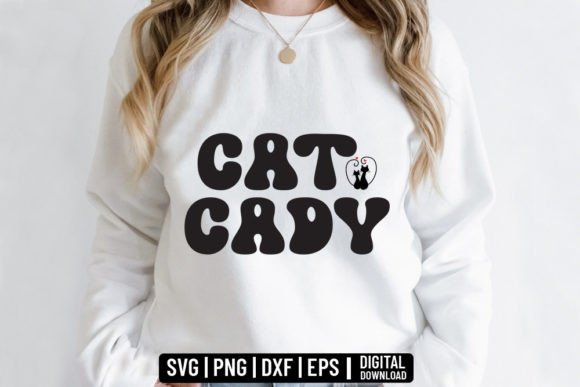 Cat Cady - Cat Retro Svg