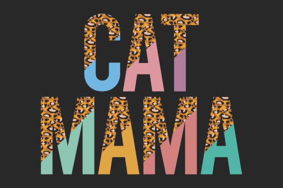 Cat Mama SVG Sublimation T-shirt