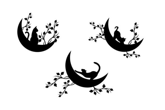Cat Moon Floral Svg Review