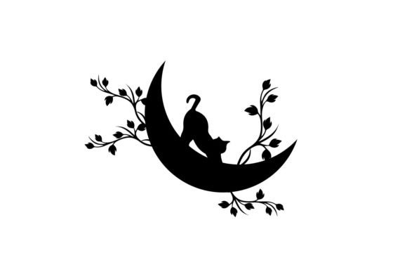 Cat Moon Wildflower Svg Review