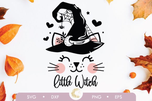 Halloween Cute Cat Face Svg