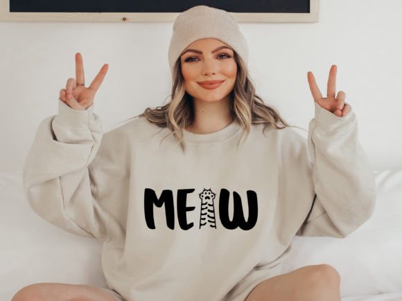 Meow SVG, Cat Quotes SVG