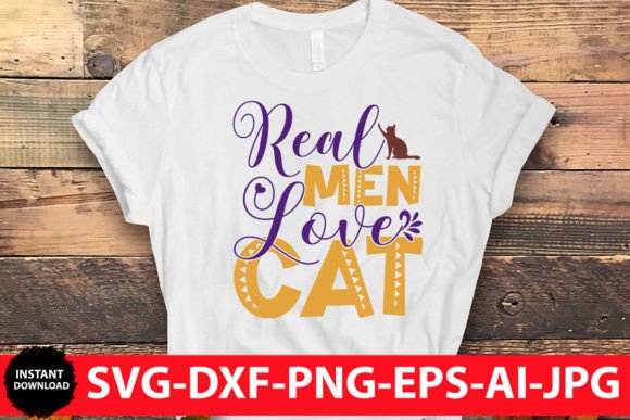 Real Men Love Cat 1 SVG